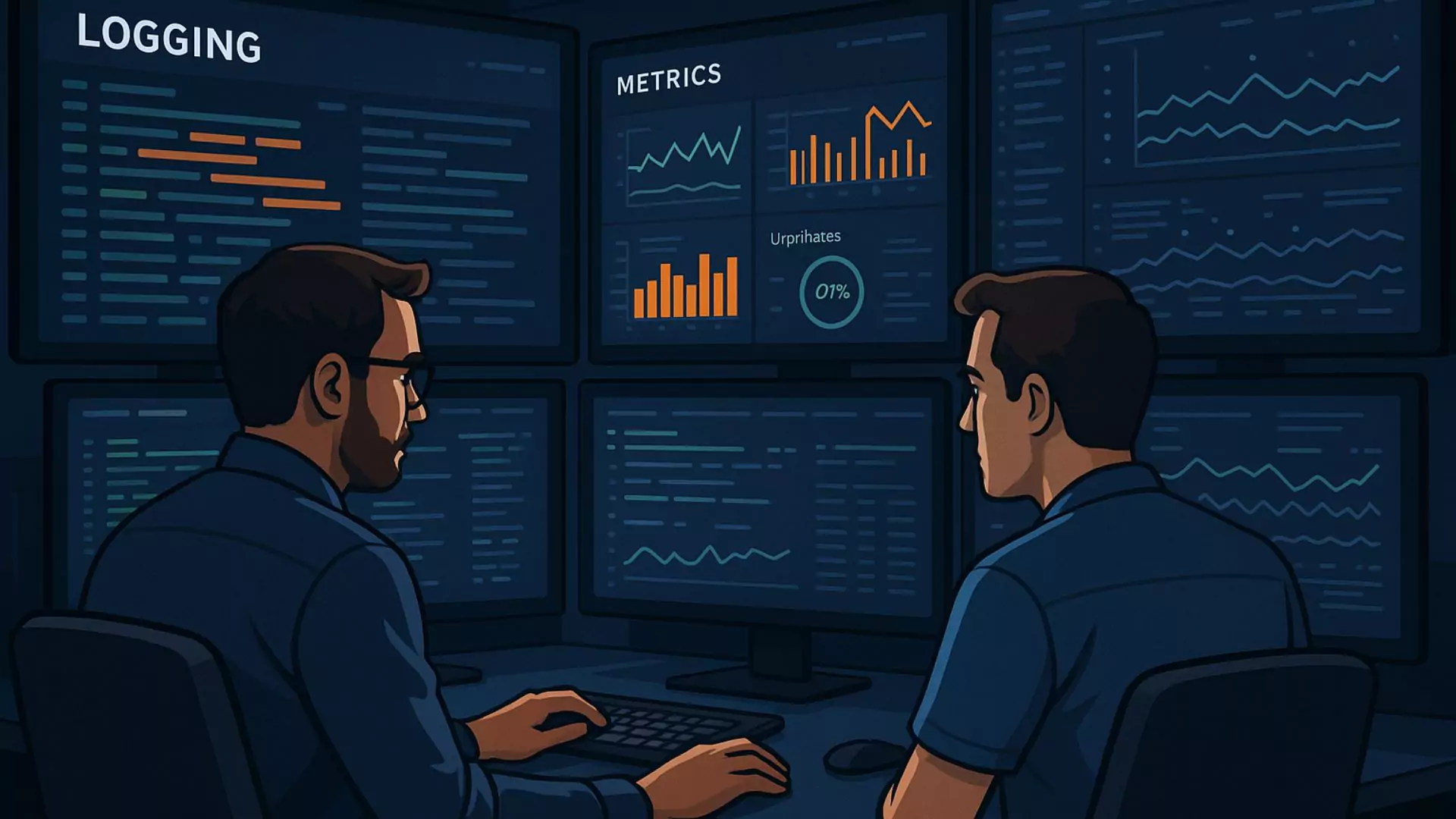 درباره این مقاله بیشتر بخوانید مانیتورینگ و لاگینگ در DevOps